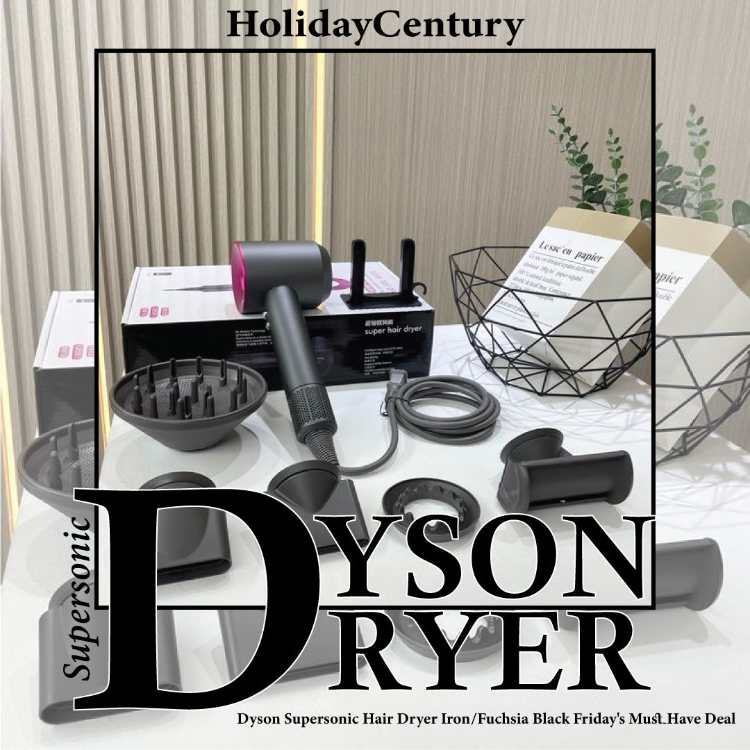 Dyson Supersonic Hair Dryer Iron/Fuchsia: The Top Choice was Black Friday Shoppers