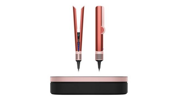 Dyson Airstrait straightener Strawberry Bronze Blush Pink